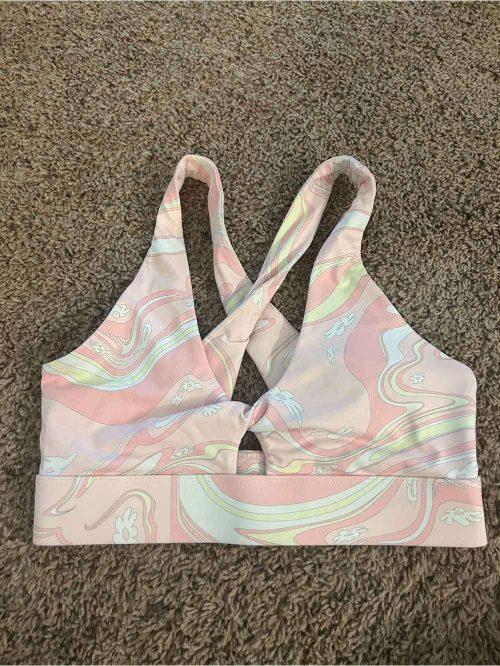Fabletics XL workout sports bra top